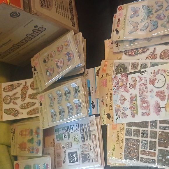 Assorted Craft Sticker Sheets - Picture 3 of 3